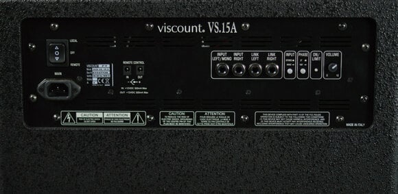 Tangentbordsförstärkare Viscount SUB-VS 15A - 3