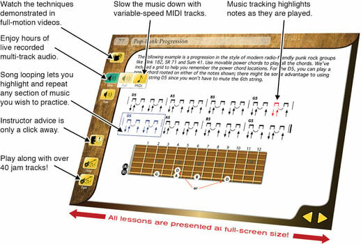Oprogramowanie edukacyjne eMedia Interactive RK Guitar Mac (Produkt cyfrowy) - 3