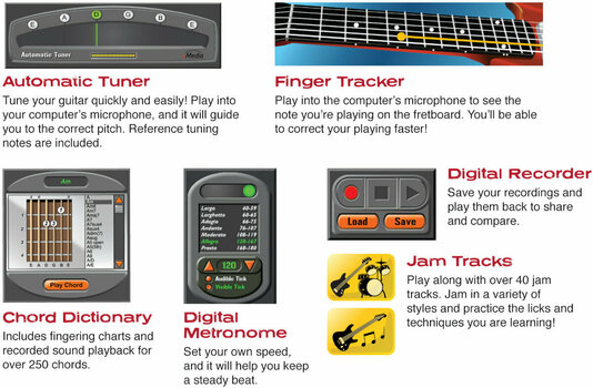Oktatási szoftverek eMedia Interactive RK Guitar Mac (Digitális termék) - 5