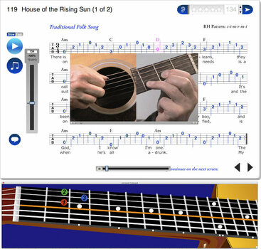Софтуер за обучение eMedia Guitar Method v6 Mac (Дигитален продукт) - 2