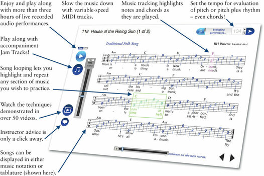Učna programska oprema eMedia Guitar Method v6 Mac (Digitalni izdelek) - 4