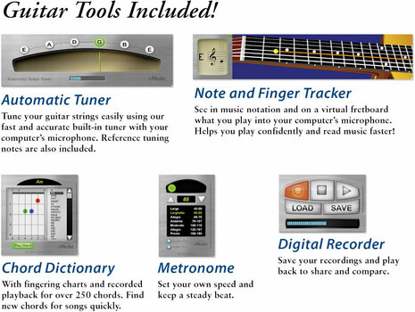 Programvara för utbildning eMedia Guitar Method v6 Mac (Digital produkt) - 6