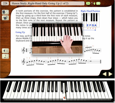 Programvara för utbildning eMedia Piano & Key Method Mac (Digital produkt) - 2