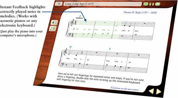 Programvara för utbildning eMedia Piano & Key Method Mac (Digital produkt) - 5