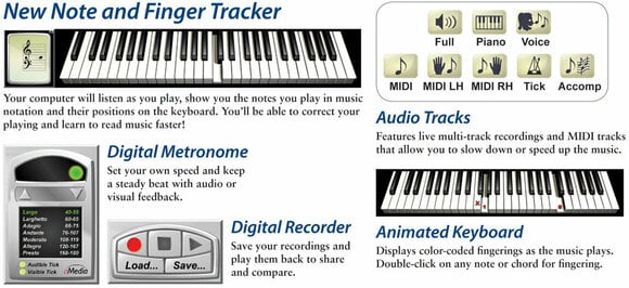 Programvara för utbildning eMedia Piano & Key Method Mac (Digital produkt) - 6