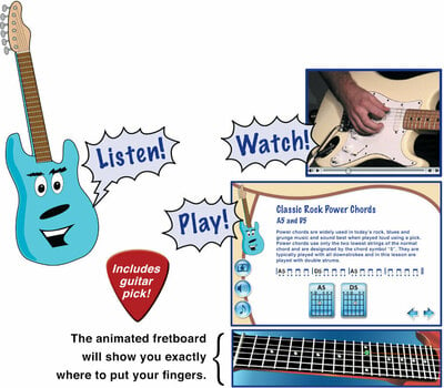 Program Educational eMedia My Electric Guitar Mac (Produs digital) - 3