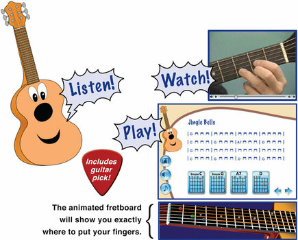 Programvara för utbildning eMedia My Guitar Win (Digital produkt) - 4