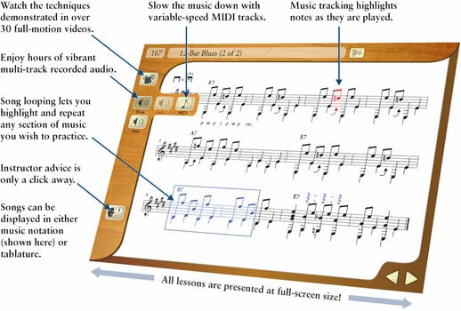 Software educativo eMedia Intermediate Guitar Method Win (Prodotto digitale) - 3