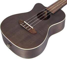 Concert Ukulele Ortega RUCOAL-CE-L Coal Black Concert Ukulele - 2
