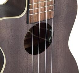 Concert Ukulele Ortega RUCOAL-CE-L Coal Black Concert Ukulele - 3