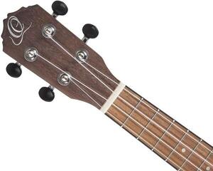Concert Ukulele Ortega RUCOAL-CE-L Coal Black Concert Ukulele - 4