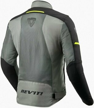 Textilní bunda Rev'it! Airwave 3 Grey/Black 3XL Textilní bunda - 2
