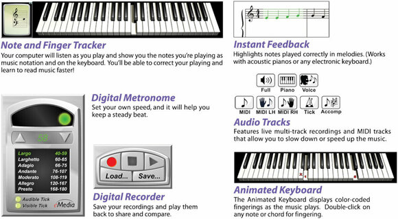 Software educativo eMedia Piano For Dummies 2 Mac (Prodotto digitale) - 3