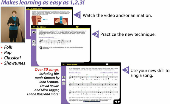 Programvara för utbildning eMedia Singing For Dummies Mac (Digital produkt) - 4