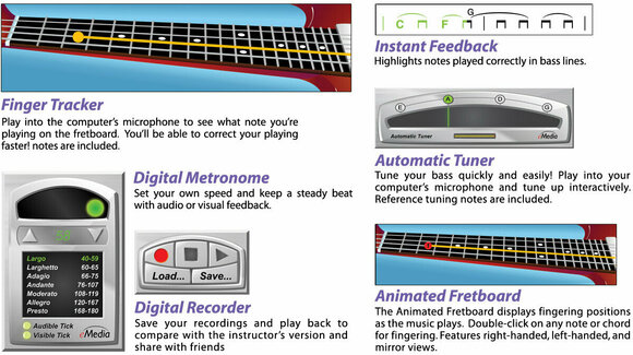 Výukový software eMedia Bass For Dummies Mac (Digitální produkt) - 5