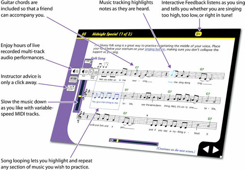 Výukový software eMedia Singing For Dummies 2 Mac (Digitální produkt) - 2