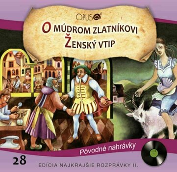 CD muzica Najkrajšie Rozprávky - O múdrom zlatníkovi / Ženský vtip (CD) - 2
