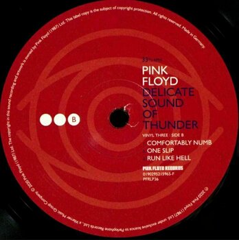 Vinyl Record Pink Floyd - Delicate Sound Of Thunder (3 LP) - 8