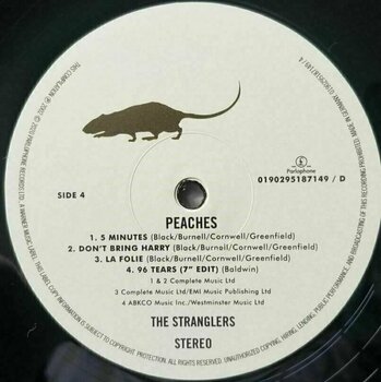 Vinyl Record Stranglers - Peaches - The Very Best Of (180g) (2 LP) - 6