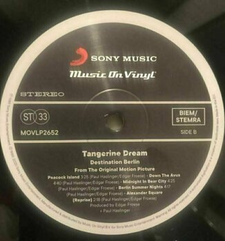 Vinyl Record Tangerine Dream - Destination Berlin (180g) (LP) - 3