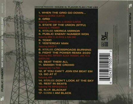 Muziek CD Public Enemy - What You Gonna Do When The Grid Goes Down? (CD) - 4
