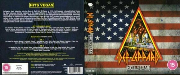 CD диск Def Leppard - Hits Vegas (Box Set) (2 CD + Blu-ray) - 2