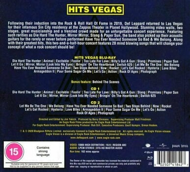 CD musique Def Leppard - Hits Vegas (Box Set) (2 CD + Blu-ray) - 3