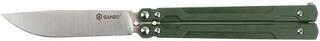 Butterfly Knife Ganzo Balisong G766-GR Butterfly Knife - 1