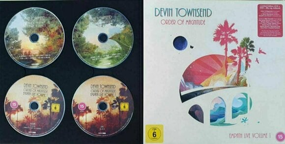 Music CD Devin Townsend - Order Of Magnitude - Empath Live Volume 1 (Box Set) - 2