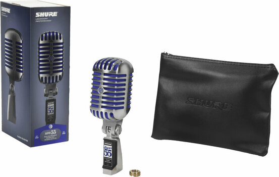 Retro mikrofon Shure SUPER 55 Deluxe Retro mikrofon - 10