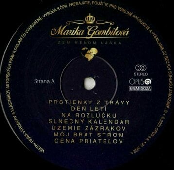 Disque vinyle Marika Gombitová - Zem menom láska (2 LP) - 2