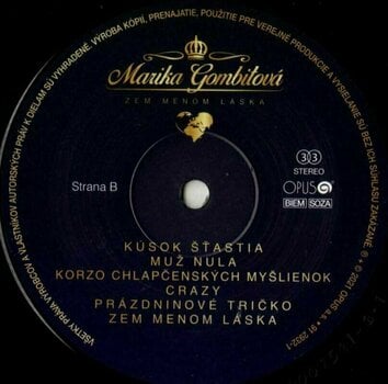 Vinyl Record Marika Gombitová - Zem menom láska (2 LP) - 3