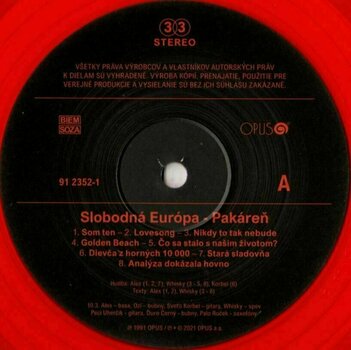 Hanglemez Slobodná Európa - Pakáreň (LP) - 2