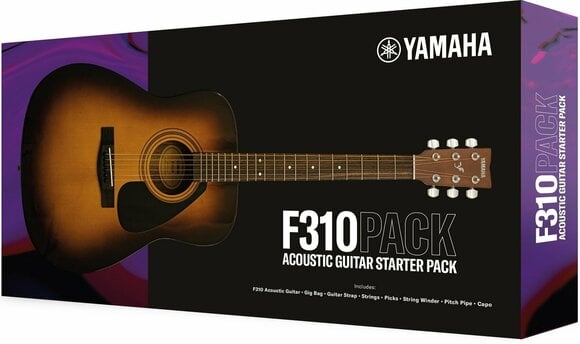 Akustikgitarre Yamaha F310P TBS Set Tabacco Sunburst - 2