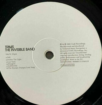 Vinyl Record Travis - The Invisible Band (LP) - 4