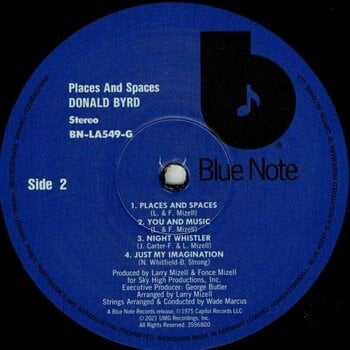 Hanglemez Donald Byrd - Places and Spaces (LP) - 4