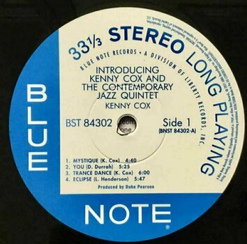 Δίσκος LP Kenny Cox - Introducing Kenny Cox (LP) - 3