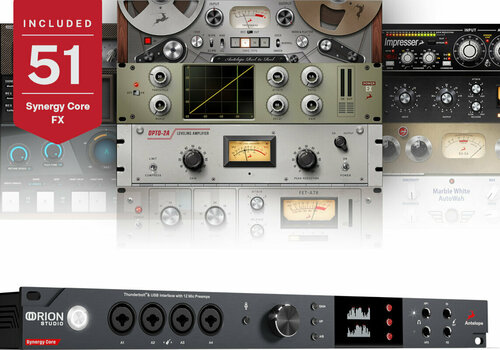 Thunderbolt Audio Interface Antelope Audio Orion Studio Synergy Core SET - 2