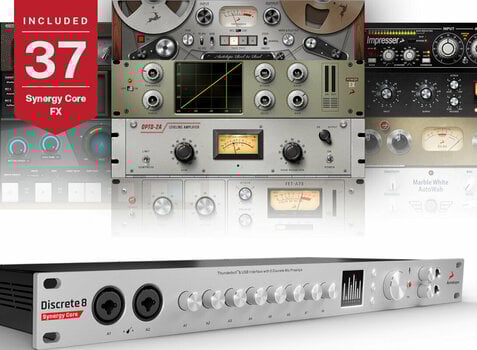 Interfață audio Thunderbolt Antelope Audio Discrete 8 Synergy Core SET Interfață audio Thunderbolt - 2