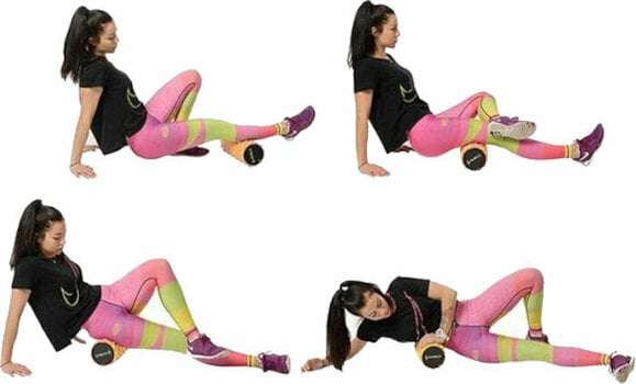 Massaažirullik HMS FS101 Fitness Roller Orange - 7
