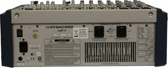 Keverőerősítő Dynacord MP7 Entertainment system - 3