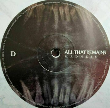 Vinyl Record All That Remains Madness (2 LP) - 5