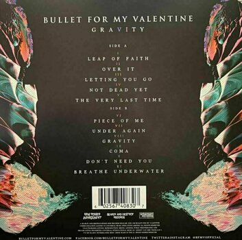 Vinyylilevy Bullet For My Valentine - Gravity (LP) - 4