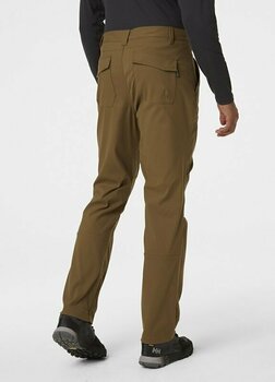 Outdoor Pants Helly Hansen Men's Skar Hiking Cedar Brown XL Outdoor Pants - 4