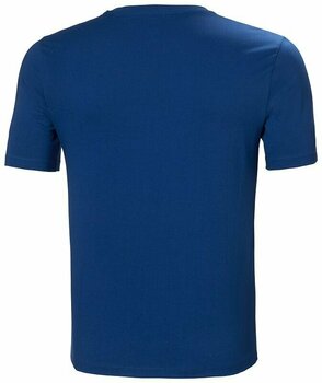 T-shirt de exterior Helly Hansen F2F Organic Cotton Deep Fjord 2XL Camiseta - 2