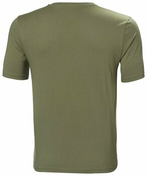 Outdoor T-Shirt Helly Hansen F2F Organic Cotton Lav Green L T-Shirt - 2