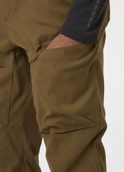 Spodnie outdoorowe Helly Hansen Men's Skar Hiking Pants Cedar Brown S Spodnie outdoorowe - 5