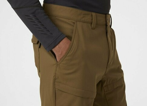 Outdoorové kalhoty Helly Hansen Men's Skar Hiking Pants Cedar Brown S Outdoorové kalhoty - 6