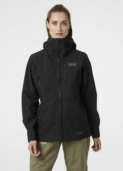 Outdoor Jacket Helly Hansen W Verglas Infinity Shell Jacket Black XS Outdoor Jacket - 3
