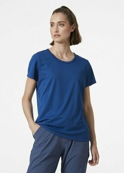 Outdoor T-Shirt Helly Hansen W Verglas Shade Deep Fjord XS T-Shirt - 3